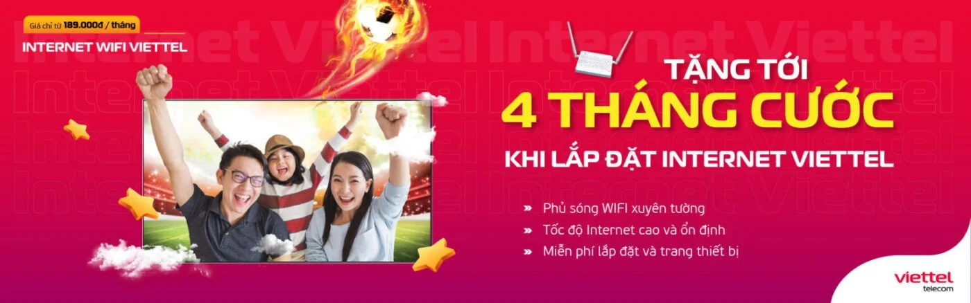 Lắp internet Viettel
