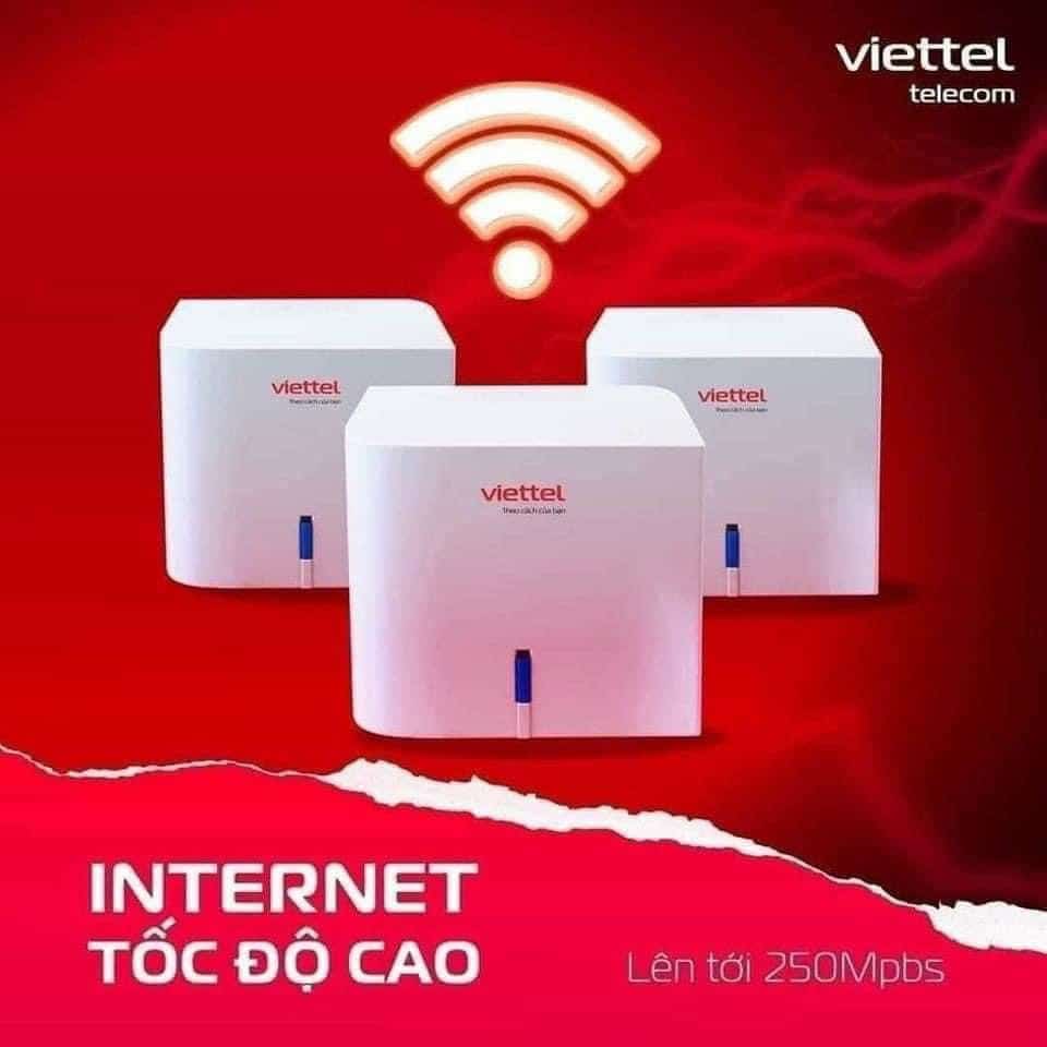 Gói Star Viettel- trang bị miễn phí wifi mesh cho nhà có lầu
