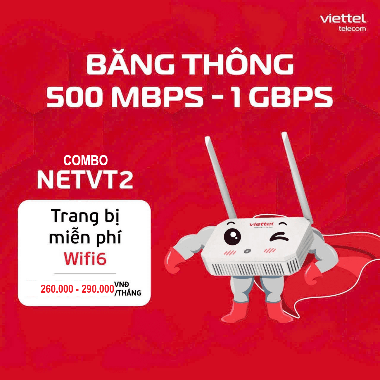 Combo Netvt2t