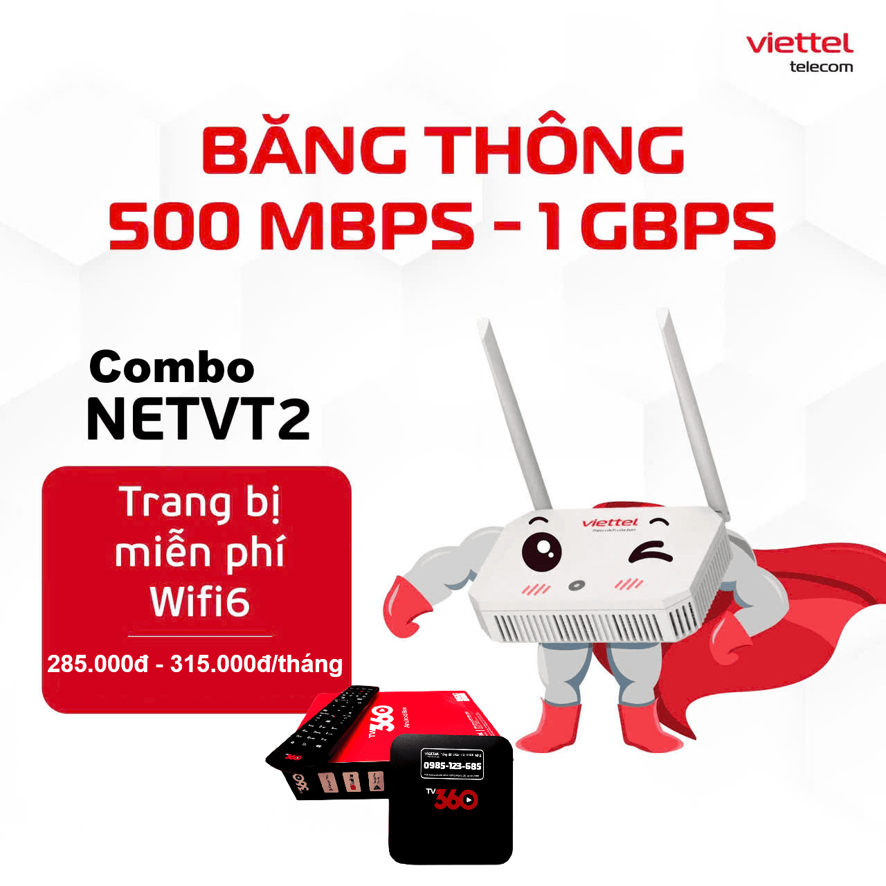 Combo Netvt2h