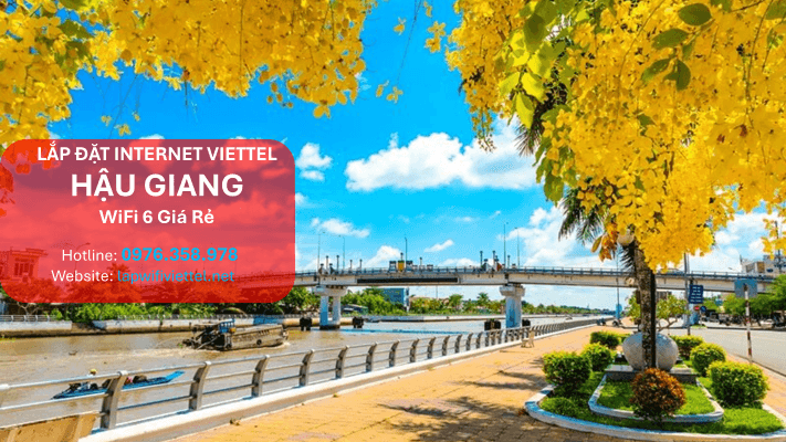 Lắp wifi Viettel Hậu Giang - đường truyền internet cáp quang siêu tốc, trang bị modem wifi 6 hiện đại với giá cước rẻ chỉ từ 180K/tháng.