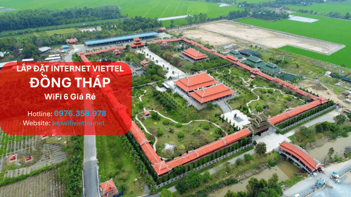 Lắp wifi Viettel Đồng Tháp - mạng internet cáp quang siêu tốc- trang bị modem wifi 6, giá cước rẻ chỉ từ 180K/tháng
