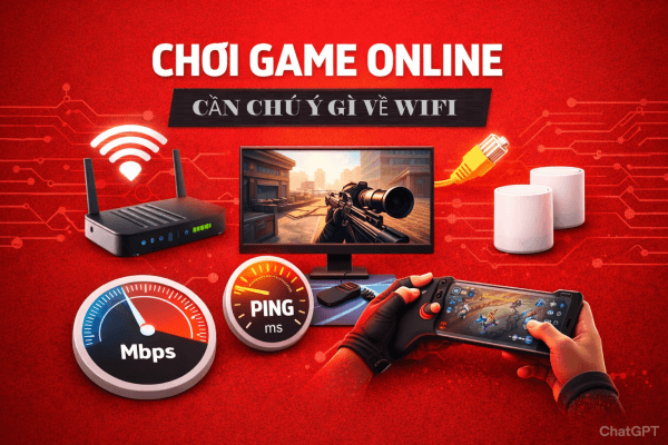Chơi Game Online Bị Lag? Cách Tối Ưu WiFi, Giảm Ping Hiệu Quả
